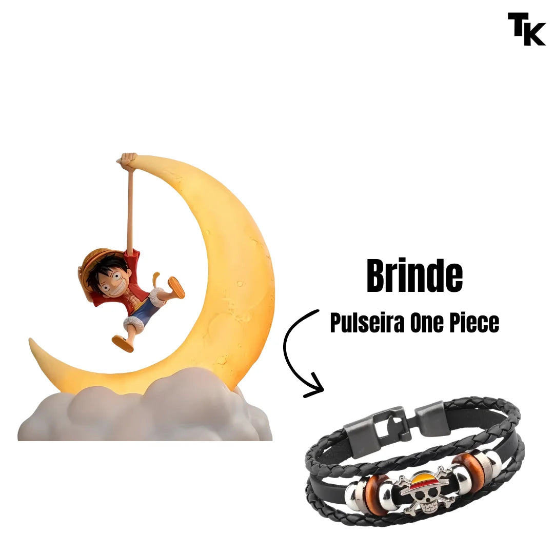Outkai Luffy Lua + Pulseira Grátis