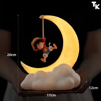 Outkai Luffy Lua + Pulseira Grátis