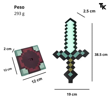 Espada Minecraft - LED