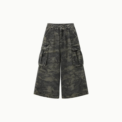 RAVEN Camo Wide Leg | OUTKAI