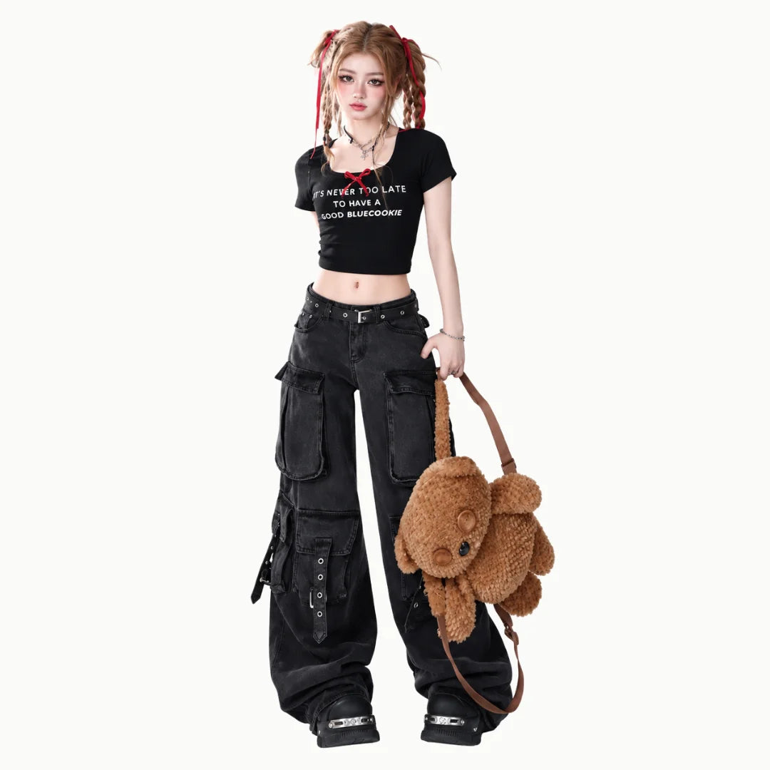 VANTA Cargo Wide Leg | OUTKAI