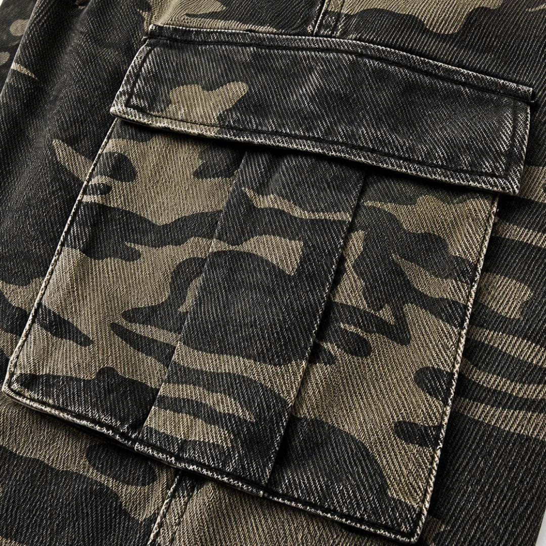 RAVEN Camo Wide Leg | OUTKAI