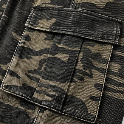RAVEN Camo Wide Leg | OUTKAI