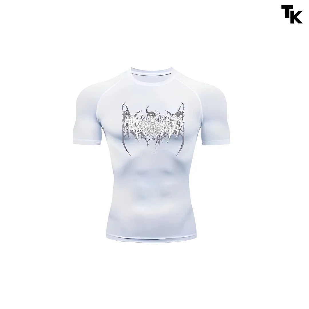 Outkai Camisa Gym Y2K Compressão