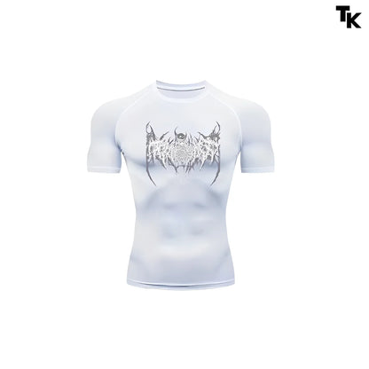 Outkai Camisa Gym Y2K Compressão