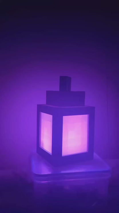 Outkai Luminária Minecraft + Pelúcia Grátis